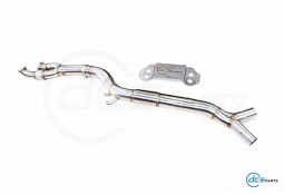 Suppression de filtres à particules single pipe inox DCE PARTS pour BMW M4 G82 / M3 G80 G81 S58 (2020+)