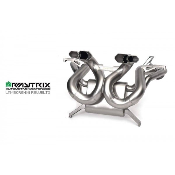 Silencieux d'échappement Inox à valves ARMYTRIX pour LAMBORGHINI Revuelto Silencieux d'échappement Inox à valves ARMYTRIX pour LAMBORGHINI Revuelto