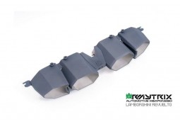 Silencieux d'échappement Inox à valves ARMYTRIX pour LAMBORGHINI Revuelto