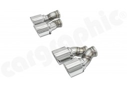 Embouts d'échappement CARGRAPHIC Porsche Panamera 970.2 MK2 (2014+)