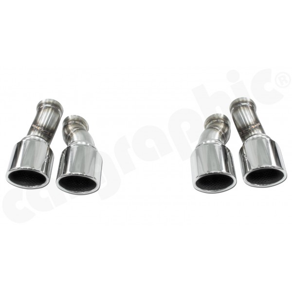 Embouts d'échappement CARGRAPHIC Porsche Panamera 970.2 MK2 (2014+) Embouts d'échappement CARGRAPHIC Porsche Panamera 970.2 MK2 (2014+)