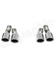 Embouts d'échappement CARGRAPHIC Porsche Panamera 970.2 MK2 (2014+)
