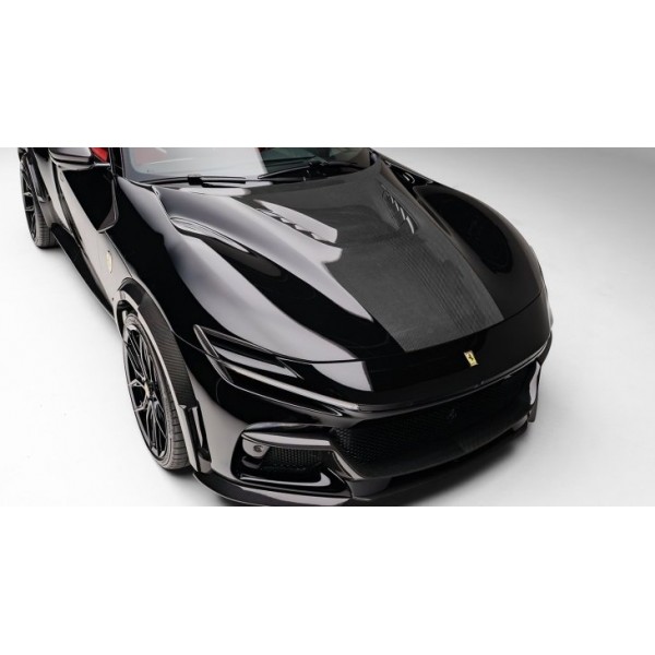 Capot Carbone ESTESO NOVITEC pour FERRARI PUROSANGUE