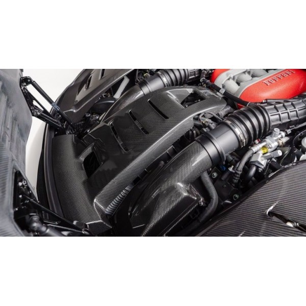 Couvercles de boites à air Carbone NOVITEC pour FERRARI PUROSANGUE