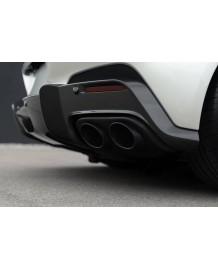 Silencieux d'échappement inox à valves NOVITEC pour FERRARI 12 CILINDRI