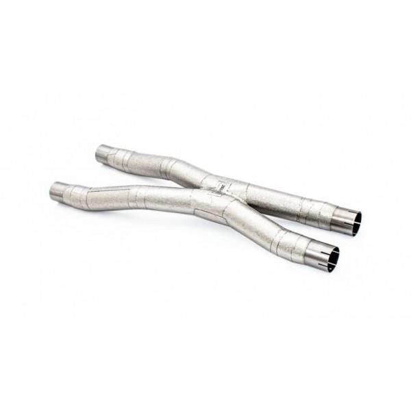 Tube intermédiaire en X-Pipe NOVITEC pour FERRARI 12 CILINDRI Tube intermédiaire en X-Pipe NOVITEC pour FERRARI 12 CILINDRI