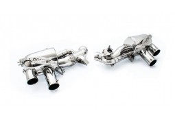 Silencieux d'échappement inox à valves NOVITEC pour FERRARI 12 CILINDRI