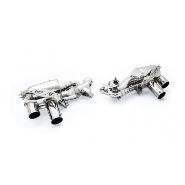 Silencieux d'échappement inox à valves NOVITEC pour FERRARI 12 CILINDRI Silencieux d'échappement inox à valves NOVITEC pour FERRARI 12 CILINDRI