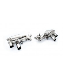 Silencieux d'échappement inox à valves NOVITEC pour FERRARI 12 CILINDRI
