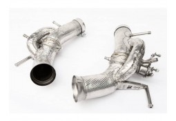 Echappement inconel TUBI STYLE pour FERRARI 296 GTB GTS- Silencieux à valves RACE