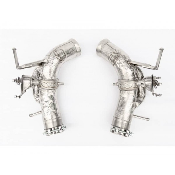 Echappement inconel TUBI STYLE pour FERRARI 296 GTB GTS- Silencieux à valves RACE Echappement inconel TUBI STYLE pour FERRARI 296 GTB GTS- Silencieux à valves RACE