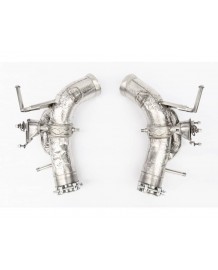 Echappement inconel TUBI STYLE pour FERRARI 296 GTB GTS- Silencieux à valves RACE