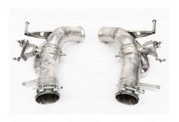 Echappement inconel TUBI STYLE pour FERRARI 296 GTB GTS- Silencieux à valves RACE