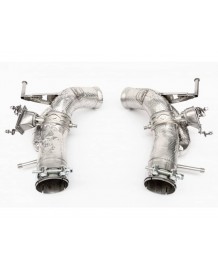 Echappement inconel TUBI STYLE pour FERRARI 296 GTB GTS- Silencieux à valves RACE