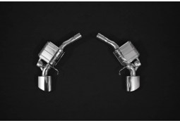 Echappement inox CAPRISTO pour AUDI RS4 B9 (2017+) - Ligne Cat/Fap-Back à valves