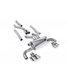 Ligne d'échappement Cat-Back à valves MILLTEK pour BMW M440i + XDrive G22 (2020+)(Race)