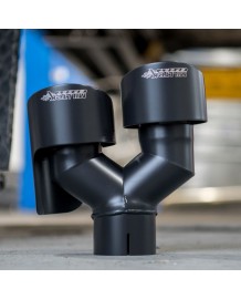 Ligne d'échappement Fap-Back à valves MILLTEK pour BMW M440i + XDrive G22 (2020+)(Homologuée)