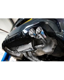 Ligne d'échappement Fap-Back à valves MILLTEK pour BMW M440i + XDrive G22 (2020+)(Homologuée)