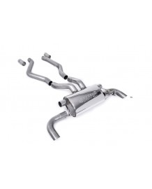 Ligne d'échappement Fap-Back à valves MILLTEK pour BMW M440i + XDrive G22 (2020+)(Homologuée)
