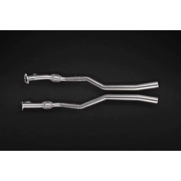 Tubes avant inox CAPRISTO pour AUDI RS4 B9 /AUDI RS5 B9/F5 (Coupé/Sportback) (2017+)