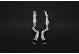 Tubes avant inox CAPRISTO pour AUDI RS4 B9 /AUDI RS5 B9/F5 (Coupé/Sportback) (2017+)