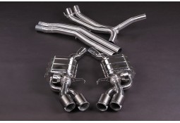 Echappement inox CAPRISTO pour AUDI RS5 B9/F5 (Coupé/Sportback) (2017+) - Ligne Cat/Fap-Back à valves