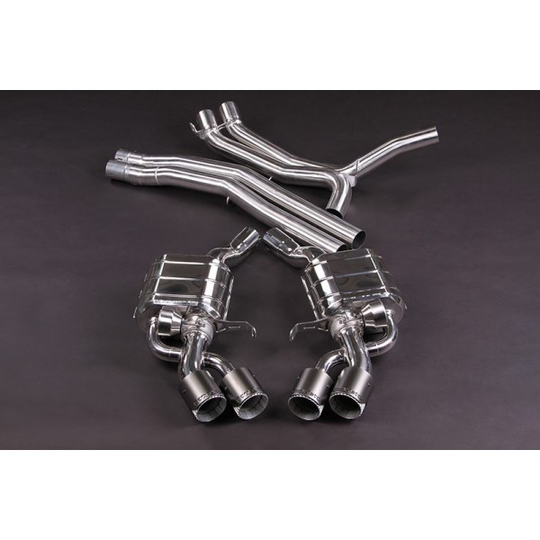 Echappement inox CAPRISTO pour AUDI RS5 B9/F5 (Coupé/Sportback) (2017+) - Ligne Cat/Fap-Back à valves Echappement inox CAPRISTO pour AUDI RS5 B9/F5 (Coupé/Sportback) (2017+) - Ligne Cat/Fap-Back à valves