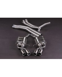 Echappement inox CAPRISTO pour AUDI RS5 B9/F5 (Coupé/Sportback) (2017+) - Ligne Cat/Fap-Back à valves