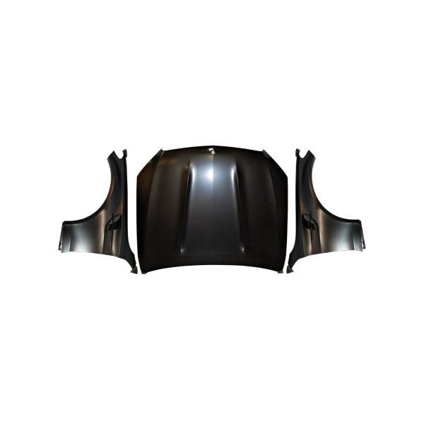Capot + ailes avant look C63 pour MERCEDES Classe C W/S/C205 (2014-2021)