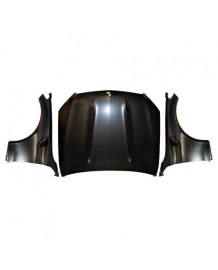 Capot + ailes avant look C63 pour MERCEDES Classe C W/S/C205 (2014-2021)