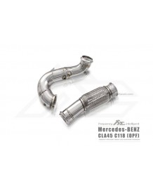 Downpipe + Suppression Catalyseurs inox Fi EXHAUST Mercedes CLA45 + CLA45S AMG (C118) (2019+)