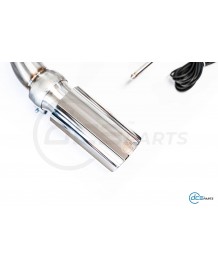 Echappement inox DCE PARTS pour BMW 118i 116i F20 F21 LCI B38 (2015-2019) - Silencieux à valves