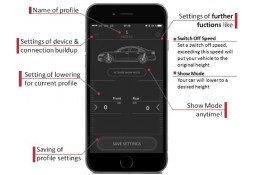 Module de rabaissement de suspension ASC CETE AUTOMOTIVE pour BENTLEY CONTINENTAL GT (2018-2023)