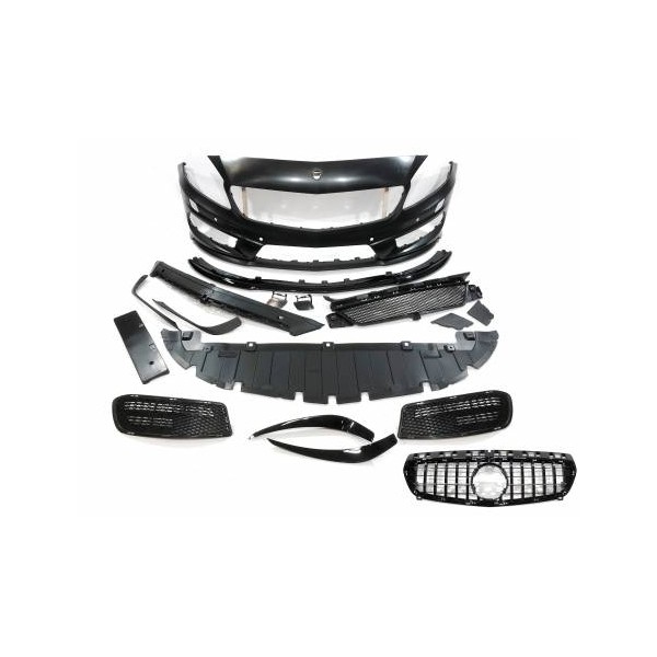 Pare-chocs avant A45 AMG pour Mercedes A W176 (2012-2015) Pare-chocs avant A45 AMG pour Mercedes A W176 (2012-2015)