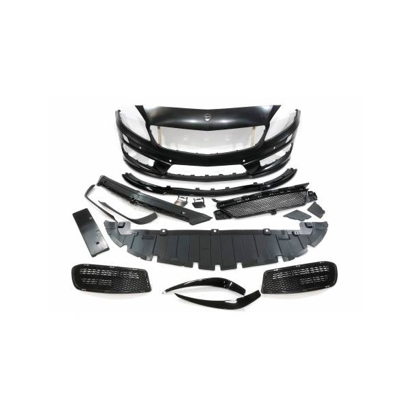 Pare-chocs avant look A45 AMG pour Mercedes A W176 (2012-2015) Pare-chocs avant look A45 AMG pour Mercedes A W176 (2012-2015)