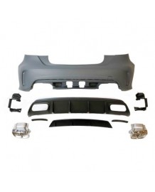 Pare-chocs arrière look A45 AMG Facelift pour Mercedes A W176 (2012-2018)