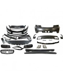 Kit carrosserie look A45 AMG pour Mercedes A W176 (2012-2015)