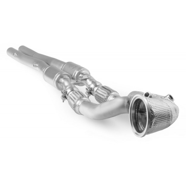 Downpipe + Suppression Catalyseurs/FAP TUBI STYLE pour AUDI RS3 8Y 400Ch (2021+)
