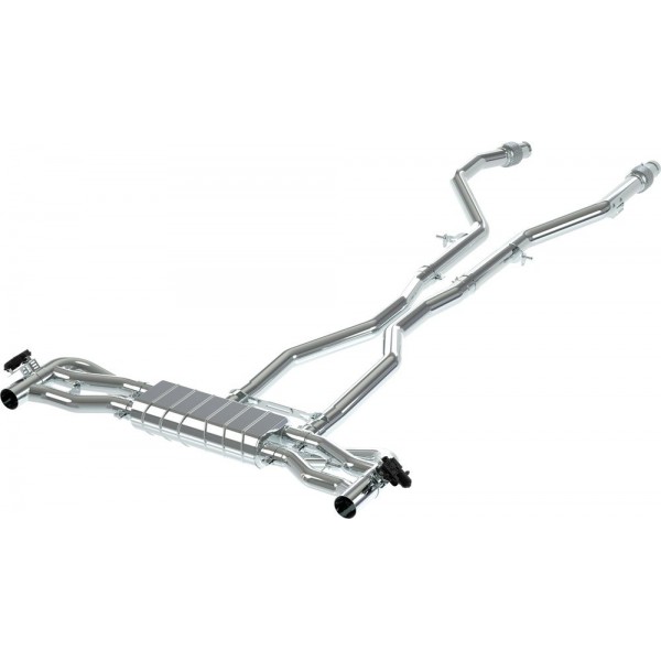 Echappement CAPRISTO pour Mercedes GLE63 S AMG SUV V167 (2019+)-Ligne Fap-Back à valves Echappement CAPRISTO pour Mercedes GLE63 S AMG SUV V167 (2019+)-Ligne Fap-Back à valves