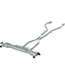 Echappement CAPRISTO pour Mercedes GLE63 S AMG SUV V167 (2019+)-Ligne Fap-Back à valves