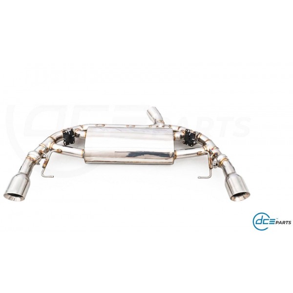 Echappement inox DCE PARTS pour BMW X3 20i 30i G01 / X4 20i 30i G02 B48 - Silencieux à valves