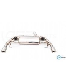Echappement inox DCE PARTS pour BMW X3 20i 30i G01 / X4 20i 30i G02 B48 - Silencieux à valves