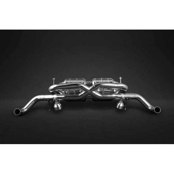 Echappement CAPRISTO Audi R8 V10 GT (2011-2013) - Silencieux à valves (Racing)