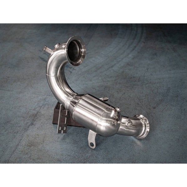 Downpipe + Catalyseurs sport CAPRISTO pour Mercedes A45S AMG W177 / CLA45S AMG C118 (2019+)