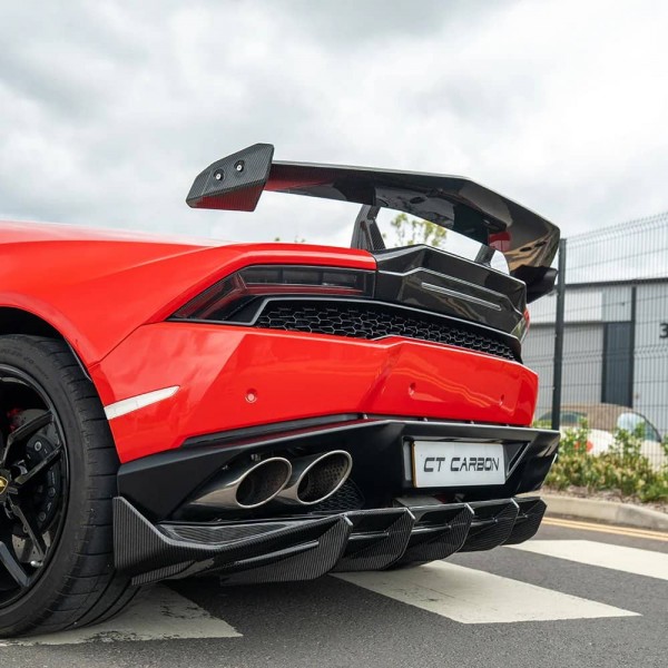 Diffuseur arrière Carbone CT CARBON pour LAMBORGHINI Huracan LP610 LP580 (2014-2017)