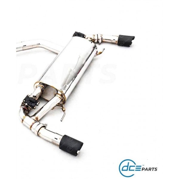 Echappement inox DCE PARTS pour BMW 420i 430i G22 G26 B48 (2020-2024) - Silencieux à valves