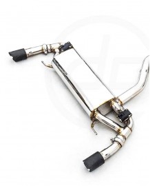 Echappement inox DCE PARTS pour BMW 420i 430i G22 G26 B48 (2020-2024) - Silencieux à valves