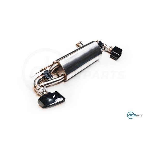 Echappement inox DCE PARTS pour BMW 545e G30 (2020-2023)- Silencieux à valves avec sorties M-Performance