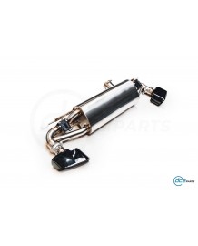Echappement inox DCE PARTS pour BMW 545e G30 (2020-2023)- Silencieux à valves avec sorties M-Performance