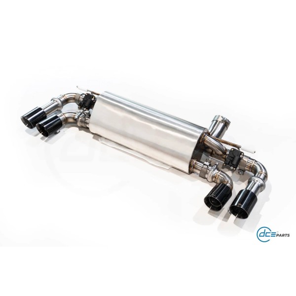 Echappement inox DCE PARTS pour BMW 545e G30 (2020-2023)- Silencieux à valves 4 Sorties